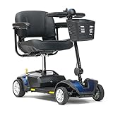 Livewell Jaunt 4mph Portable Travel Car Boot Mobility Scooter (Blue)