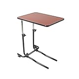 NRS Healthcare M01278 Overbed and Chair Table - Divan Style, Tilting and Adjustable